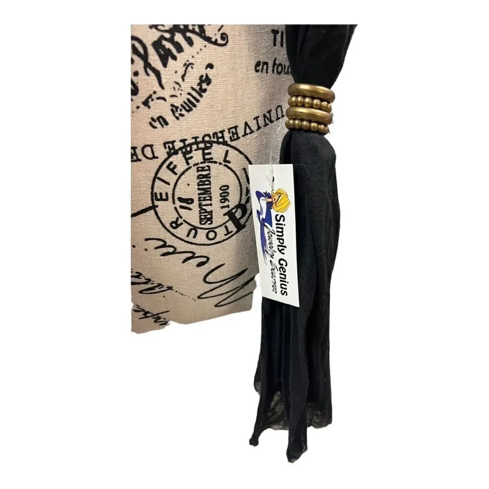 NWT Simply Genius Jewelry Scarf